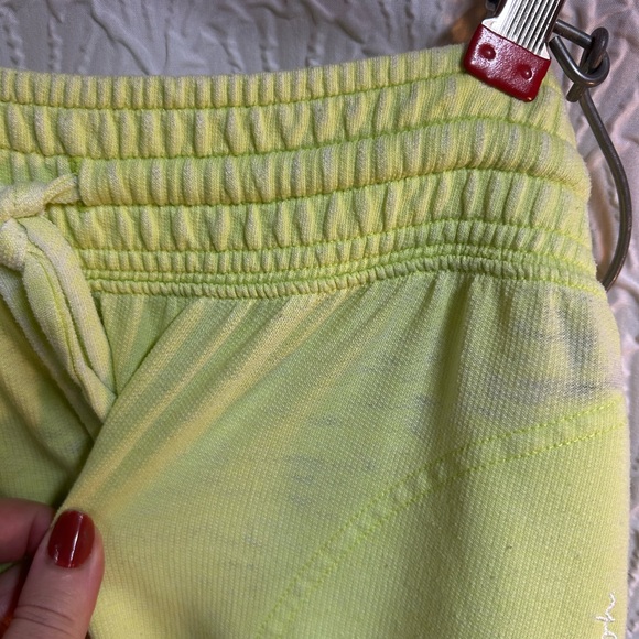 Free People XS Green Wide Leg Jogger Pants - Picture 5 of 9